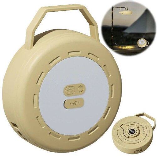2 In 1 LED Portable String Lamp with Hook Camping