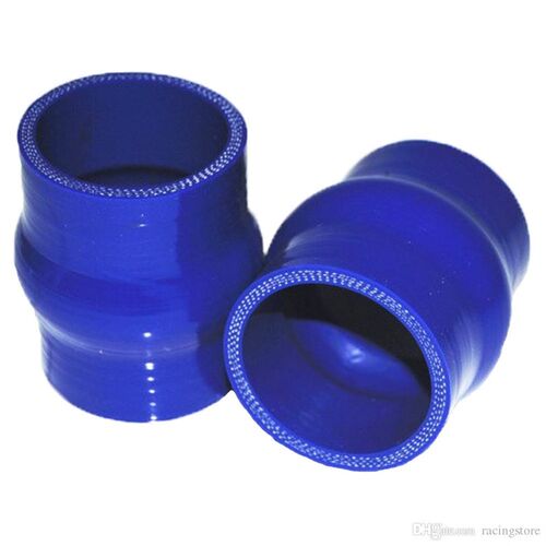 Universal 0 degree Straight Silicone Hump Hose 68 70 76 80