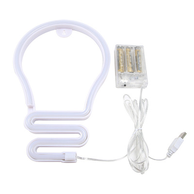LED night lights stars moon clouds decoration neon wall lamp