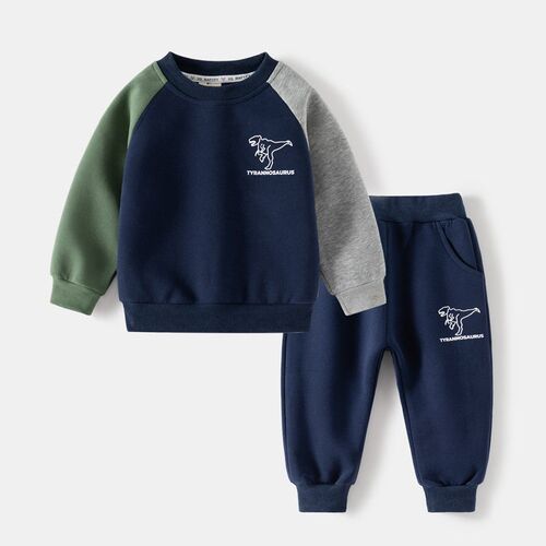 Boys Suit Wholesale 2025 New Childrens Dinosaur Printing C