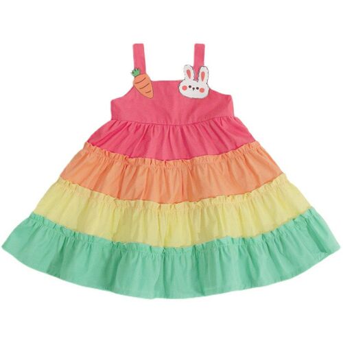 Girls Summer Dress Baby Stylish Childrens Personalized tend