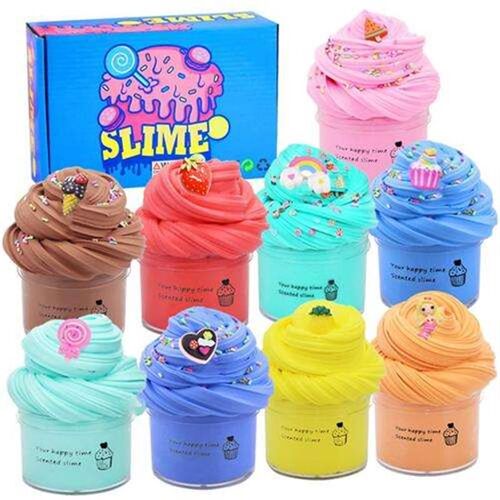 Butter Fruit Kit Modeling Clay Fluffy Floam Slime Scente