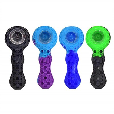 Silicone Tobacco Cigarette Pipe Portable Cigarette
