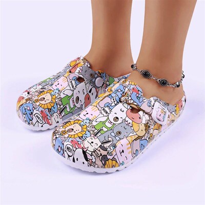Stylish Flat Sandals Soft Insoles Adjustable Strap Easy-On