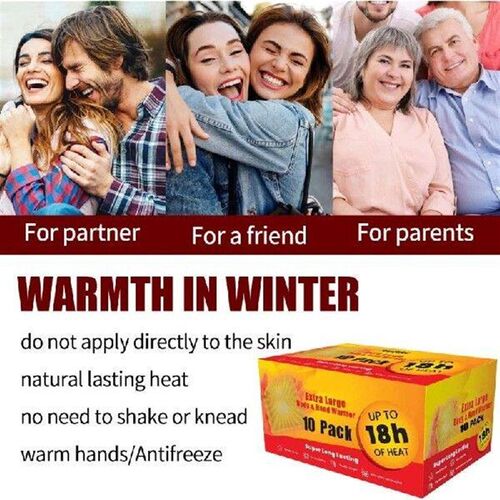 Portable Heating Pad Body Warmer Hand Foot Warmth Stickers