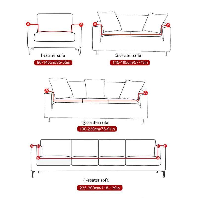 Waterproof Couch ver, Dual Waterproof Sofa ver, Sretch Sofa - 实物图