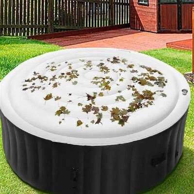 Hot Tub Protector Cover Inflatable Lid Folding Cover