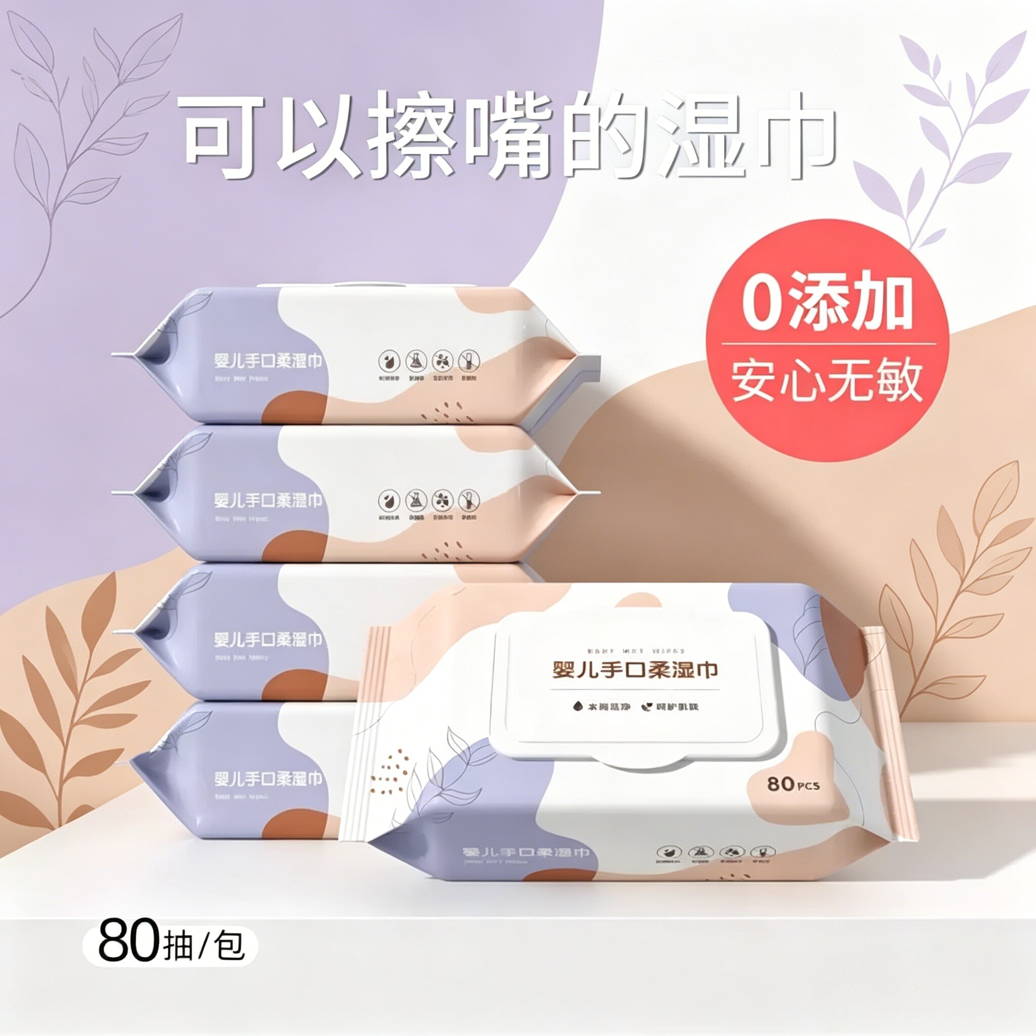 88VIP2元婴儿手口专用湿巾大包