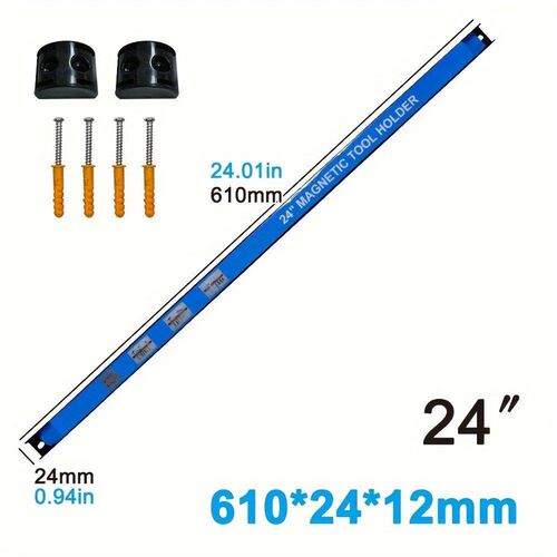 8.12,18,24inch Magnetic Tool Holder Heavy Duty Tool Bar,Spac