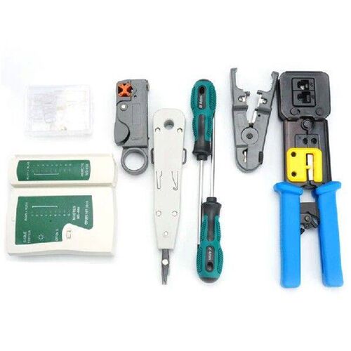 Network Tool Kit Set, Crimp Tool Rj45, Cat5 Cat6 Cable