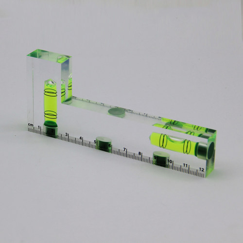 全L型水平气泡0高精度水平仪迷你小型水准泡家用带磁水准仪