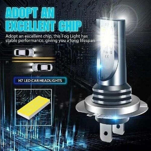H7 LED Headlight Bulb 12V 24V Car Fog Light Bulb 6000K Auto