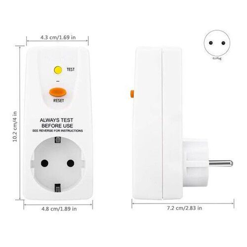 16A Gfci Leakage Protection Plug Rcd Socket Home Circuit