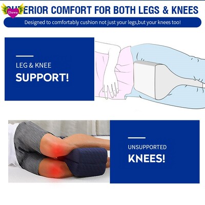 Memory Foam Pillow Orthopedic Knee Leg Wedge Pillow Cushion
