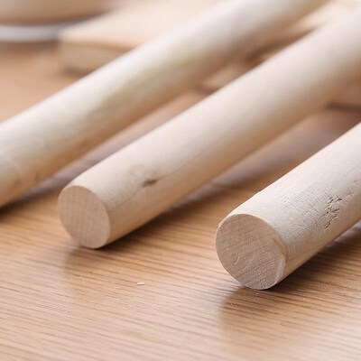 Kitchen solid wood rolling pin, non-stick wooden dough rolle