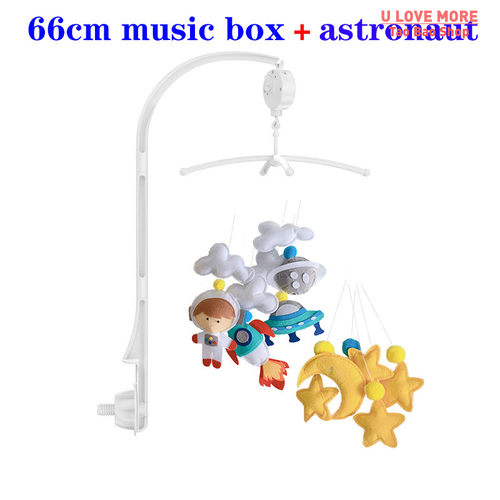 Baby Mobile Rattles Toys 0-12 Months For Baby Newborn Crib B