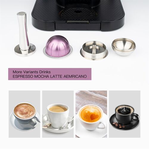 RECAFIMIL Reusable Capsule For Nespresso Vertuo Next Coffee