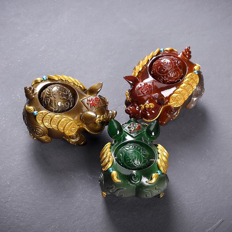 福气猪桌面摆件创意手工客厅办公室茶室茶桌家居装饰茶宠可养变色,家居饰品,装饰摆件,淘宝优惠券,粉丝福利购,淘宝优惠卷