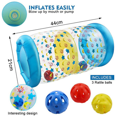 Inflatable Crawling Baby Toy Sensory Water Play Mat Baby Gam