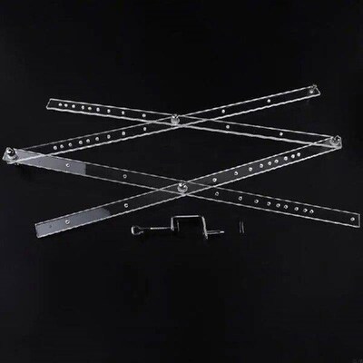 E1PB 50cm Scale Folding Ruler Pantograph Copy Rluer Drawing