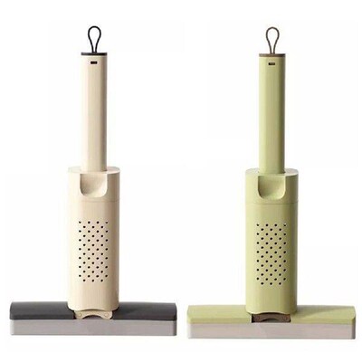Mop Self Squeezing Mop Foldable Hand-Washable Mini Mop