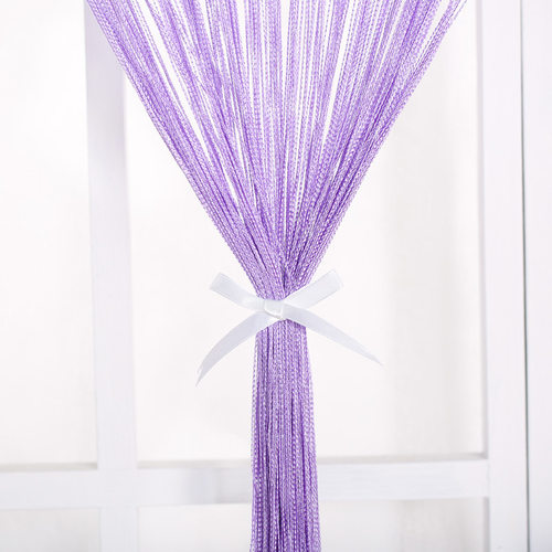 Multi-color Optional 100CM X 200CM Thread Line Curtains for