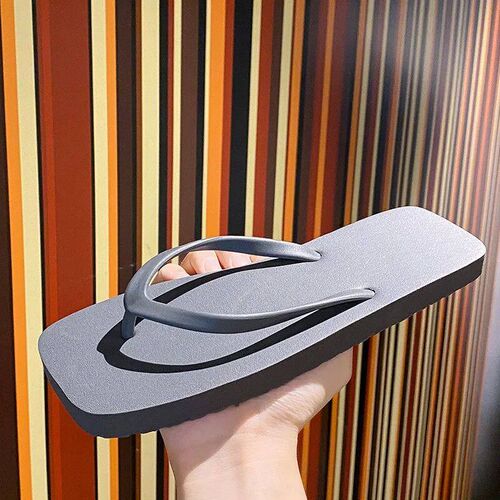 Men Flat Slippers Flip Flops Thick Sole Comfortable Outdoor