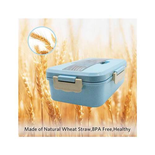 Bento Box Eco-Friendly Lunch Box Food Container Wheat Straw