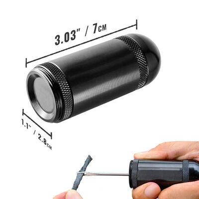 Bike Tubeless Tire Puncture Repair Kit For Bicycle Portable