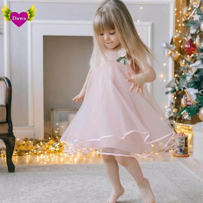 Baby Girls Birthday P Tutu Dress Summer Clothes For Kids
