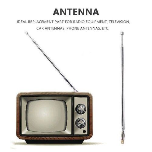 Replacement 60cm 4 sections Telescopic Antenna Aerial for
