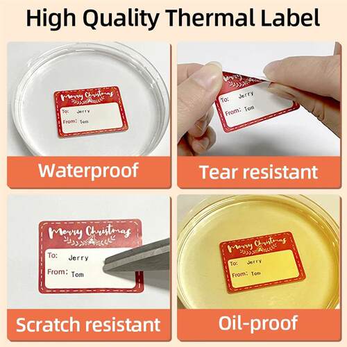 Label er for  M110 M220 M221 M120 Mini Portable Printer 20-5