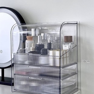 Makeup Organizer Cosmetic Storage Box Drawer Type Desktop Fi