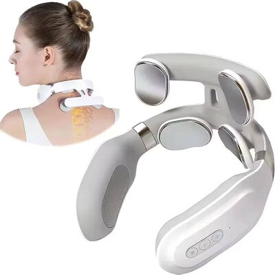 Neck Massage Machine 4 Head And Neck Protection Heating Mach