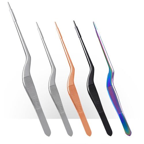 Stainless Steel Medical Tweezers Professional Ear Cleaner Ca