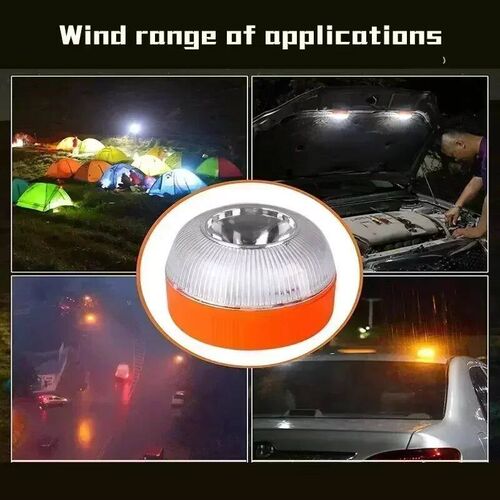 Led Car Emergency Light V16 Flashing Light Magnetic Inductio