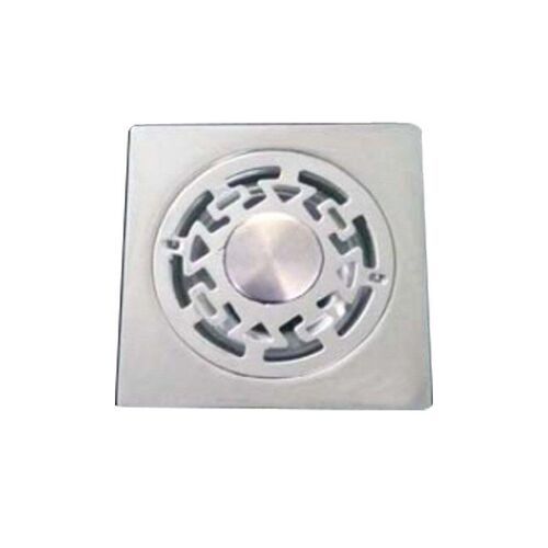304 Stainless Steel Floor Drain 2cm Thick DN50 Pipe 10cm Sid