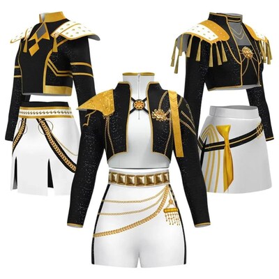 Kids Rumi Zoey Mira Demon Hunters Kpop Cosplay Costume for C