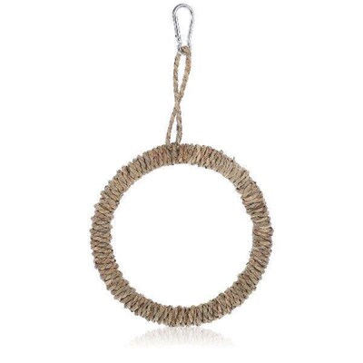 Bird Perch Parrot Summer Hammock Ring Swing Long Tail