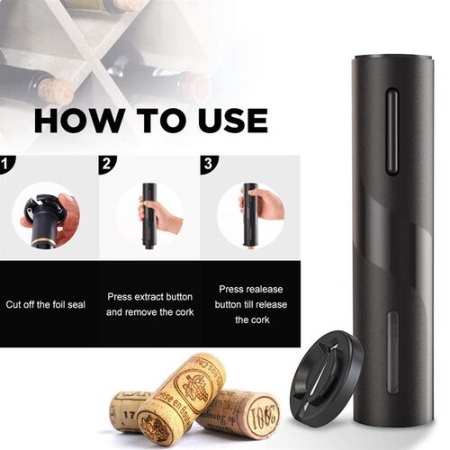 Electric Wine Opener Automatic Corkscrew Wine Openers with S