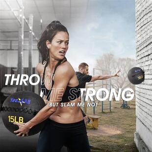 Wall Ball, Wall Balls for Exercise, Weighted Ball, Medicine