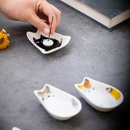 Japanese Style Ceramic tiny Plate Creativity Home Restaurant