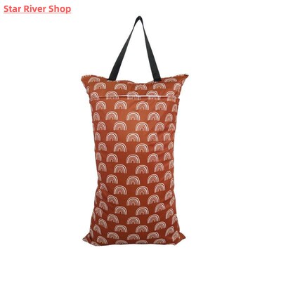 40*70cm Large Hanging Wet Dry Bag Wetbag For Baby Diapers