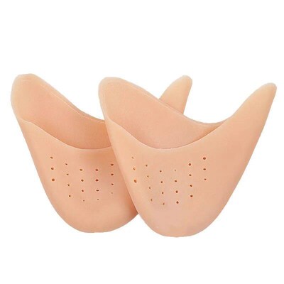 1Pair Toe Protector Silicone Gel Pointe Toe Cap ver For Toes