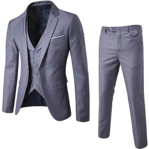 Men Classic 3piece Set Suit Wedding Suits for Men Slim Suit