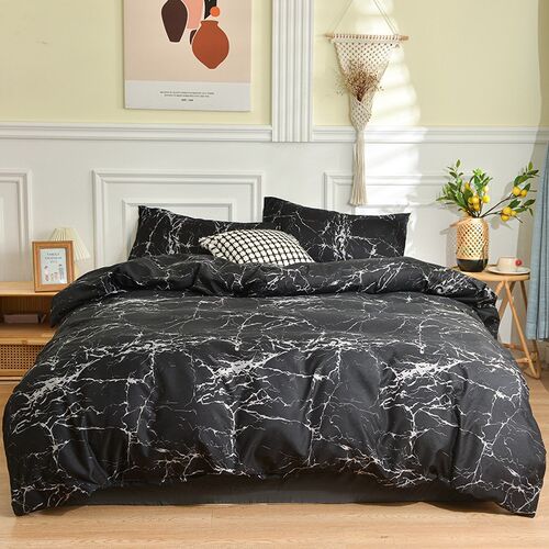 4pc bedding sets bedsheet duvet blanket cover pillowcase bed