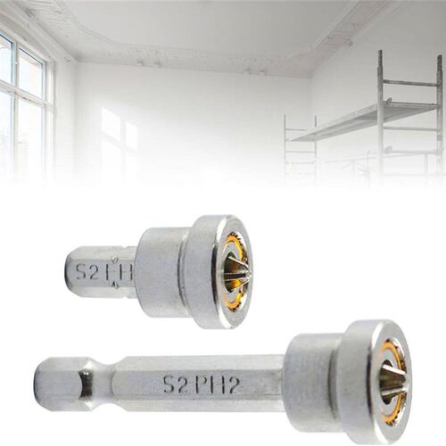 2PC 25mm/50mm Gypsum Board Positioning Screwdriver Bit Insta