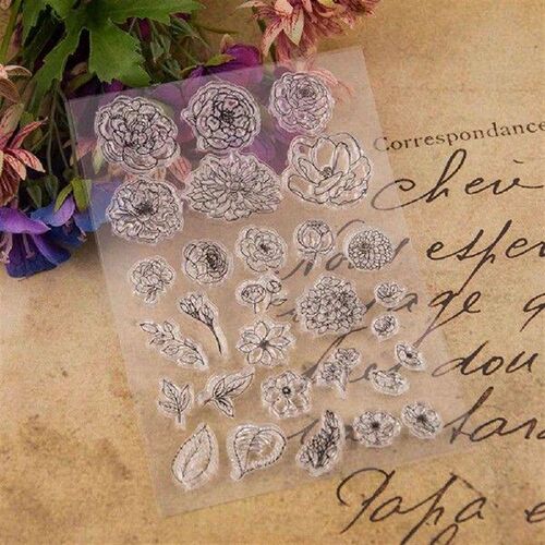 Clear Stamp Transparent Seals for Scraping Craft Photo