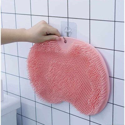 Exfoliating Foot Brush and Back Scrubber Anti-Slip Suction C