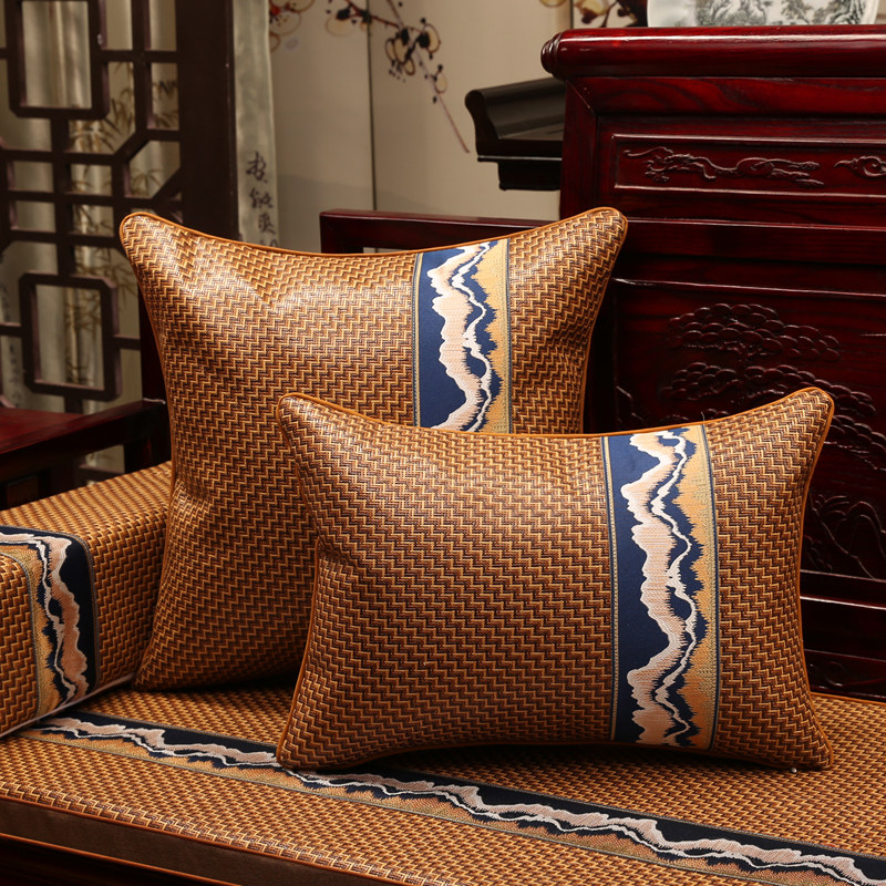 中式红木沙发垫凉席坐垫夏季餐椅垫透气藤椅垫定制椅子垫夏天藤席,居家布艺,沙发垫,淘宝优惠券,粉丝福利购,淘宝优惠卷